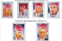 Aquarelas Estranhos 40X59 cm 2007