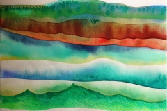 OS PELOS DA TERRA 25X35 CM 2017