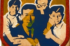 Estandarte 4 O povo brasileiro 129X129 cm 1967